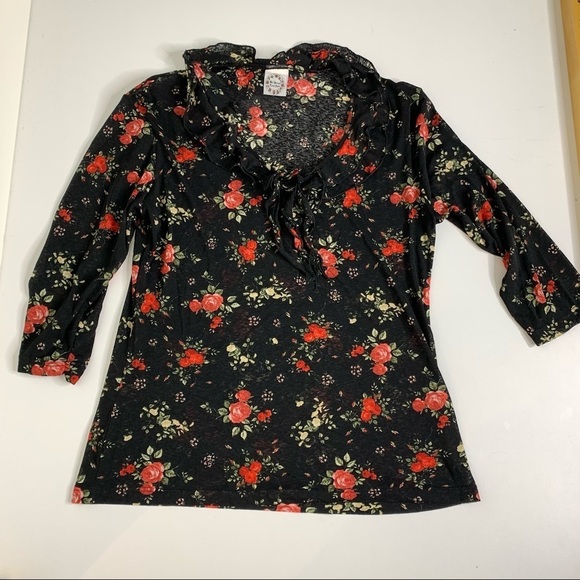 St. peter trachten vintage floral blouse - Picture 4 of 7